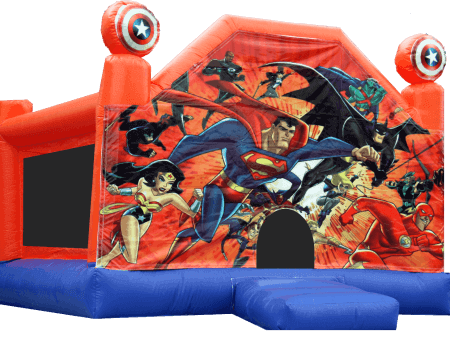 Super Heroes Jumping Castle
